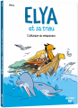 Couverture Elya et sa tribu, tome 2 : L'attaque du mégalodon Editions Auzou  2022