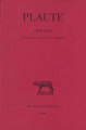 Couverture Comédies (Plaute), tome 3 : La Cassette, Charançon, Épidique Editions Les Belles Lettres (Collection des universités de France - Série latine) 1965