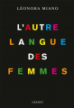 Couverture L'autre langue des femmes Editions Grasset 2021