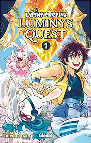 Couverture The Lapins Crétins : Luminys Quest, tome 01