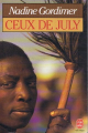 Couverture Ceux de July Editions Le Livre de Poche 1985