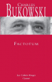 Couverture Factotum Editions Grasset (Les Cahiers Rouges) 2011