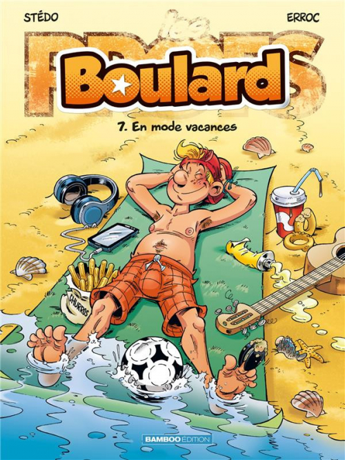 Couverture Boulard, tome 7 : En mode vacances 