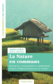 Couverture La Nature en communs Editions Champ Vallon 2020