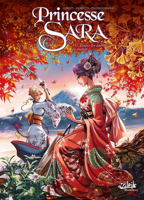 Couverture Princesse Sara, tome 14 : Toutes les aurores du monde