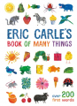 Couverture L'imagier Eric Carle : Mes 200 premiers mots Editions Penguin books 2018