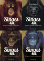 Couverture Singes, quel genre d'animaux sommes-nous? Editions Futuropolis (Albums) 2021