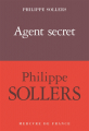 Couverture Agent secret Editions Mercure de France (Traits et Portraits) 2021