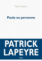 Couverture Paula ou personne Editions P.O.L (Fiction) 2020