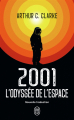 Couverture 2001 : L'odyssée de l'espace Editions J'ai Lu (Imaginaire) 2022