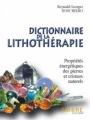 Couverture Dictionnaire de la Lithothérapie Editions Ambre 2005