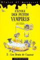 Couverture L'école des petits vampires, tome 2 : Les dents de l'amour Editions Actes Sud (Junior) 1999