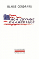 Couverture Mon voyage en Amérique Editions Fata Morgana 2004