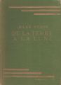 Couverture De la Terre à la Lune  Editions Hachette 1950