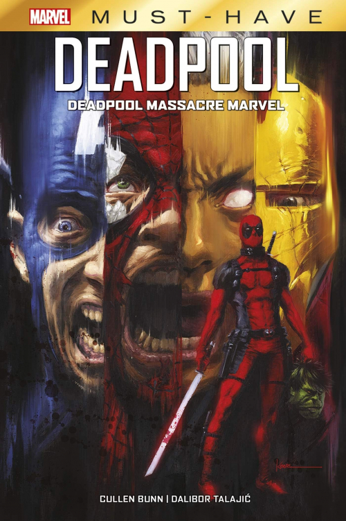 Couverture Deadpool Killogy, tome 1 : Deadpool massacre Marvel