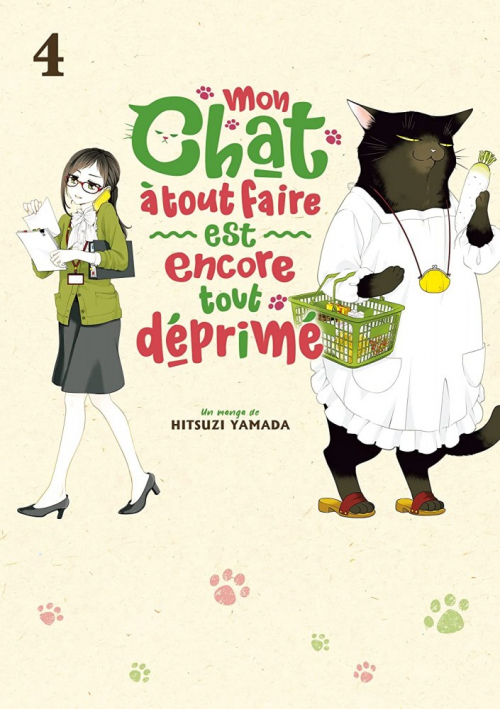 Couverture Mon chat à tout faire est encore tout déprimé, tome 4