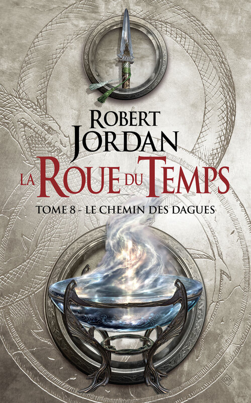 Couverture La Roue du Temps, intégrale, tome 08 : Le Chemin des dagues