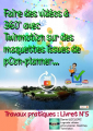 Couverture Travaux pratiques, tome 5 : Faire des vidéos à 360° avec Twinmotion sur des maquettes issues de pCon-planner... Editions Autoédité 2021