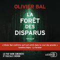 Couverture La Forêt des Disparus Editions Lizzie 2022