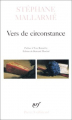 Couverture Vers de circonstance Editions Gallimard  (Poésie) 1996