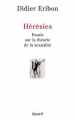 Couverture Hérésies  Editions Fayard 2003