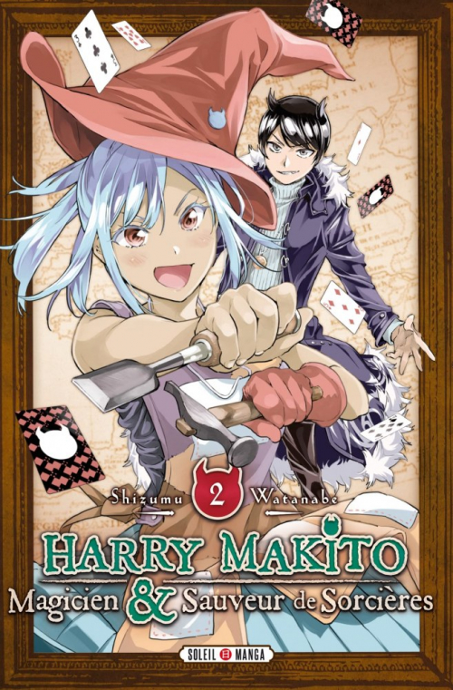 Couverture Harry Makito : Magicien et Sauveur de Sorcières, tome 2