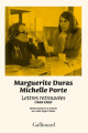 Couverture Lettres retrouvées (1969-1989) Editions Gallimard  (Hors série Littérature) 2022