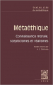 Couverture Textes clés de métaéthique Editions Vrin 2012