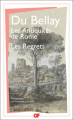 Couverture Les Regrets, Les Antiquités de Rome Editions Garnier Flammarion 2020