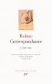 Couverture Correspondance, tome 1 : 1809-1835 Editions Gallimard  (Bibliothèque de la Pléiade) 2006