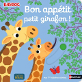 Couverture Bon appétit petit girafon Editions Nathan (Kididoc - Mes 1ères histoires animées) 2022
