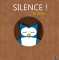 Couverture Silence ! Je dors Editions Thomas 2020