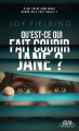 Couverture Qu'est-ce qui fait courir Jane? Editions Michel Lafon 2022