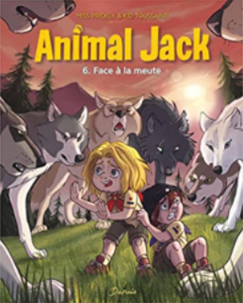 Couverture Animal Jack, tome 6 : Face à la meute