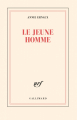 Couverture Le jeune homme Editions Gallimard  (Blanche) 2022