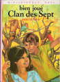 Couverture Le clan des sept à la grange aux loups Editions Hachette (Bibliothèque Rose) 1975