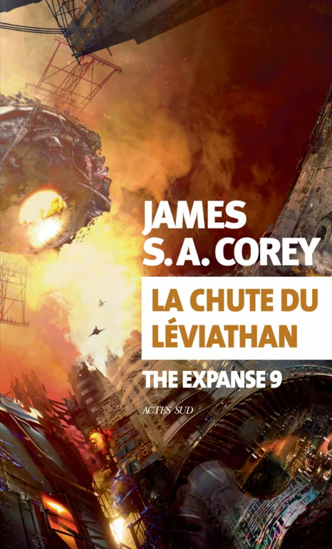 Couverture The Expanse, tome 9 : La Chute du Léviathan