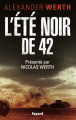 Couverture L'Eté noir de 42 Editions Fayard 2022