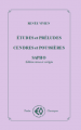 Couverture Études et Préludes, Cendres et Poussières, Sapho Editions ErosOnyx 2015