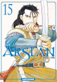 Couverture The Heroic Legend of Arslân, tome 15 Editions Kurokawa (Shônen) 2022