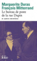 Couverture Le bureau de poste de la rue Dupin et autres entretiens Editions Folio  2012