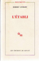 Couverture L'Établi Editions de Minuit (Documents) 1978