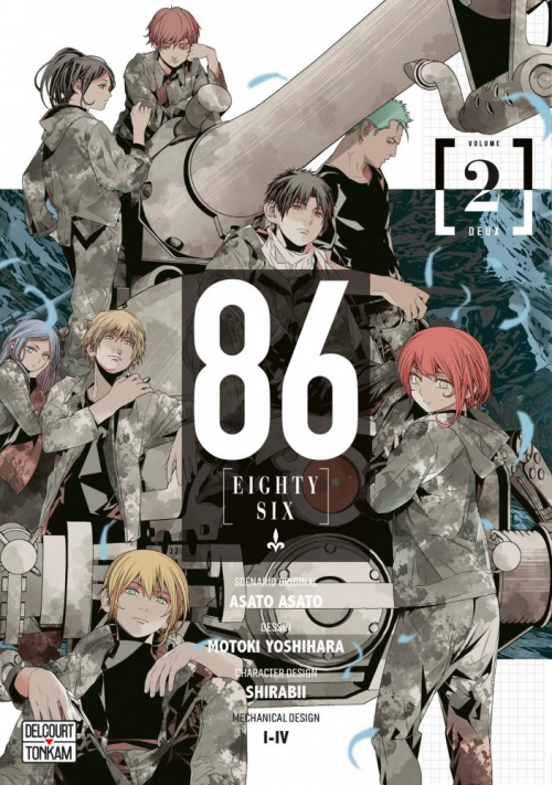 Couverture 86 eighty six (manga), tome 2
