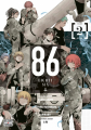 Couverture 86 eighty six (manga), tome 2 Editions Delcourt-Tonkam (Shonen) 2022