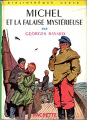Couverture Michel et la falaise mystérieuse Editions Hachette (Bibliothèque Verte) 1958