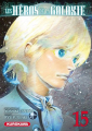 Couverture Les Héros de la Galaxie, tome 15 Editions Kurokawa (Seinen) 2022