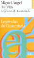 Couverture Légendes du Guatemala Editions Folio  (Bilingue) 2004