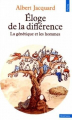 Couverture Éloge de la différence - La génétique et les hommes Editions Points (Sciences) 1981