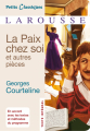 Couverture La Paix chez soi (et autres pièces) Editions Larousse (Petits classiques) 2012