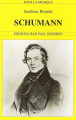 Couverture Schumann Editions Gisserot (Pour la musique) 1999